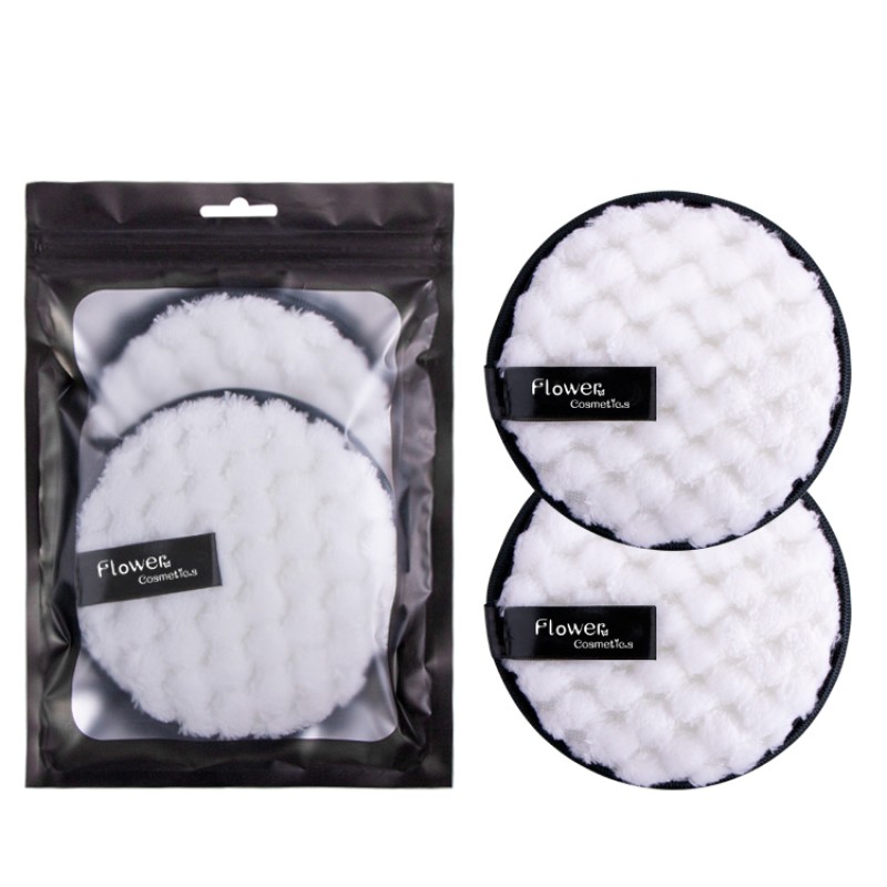Makeup Remover Pad Factory - Microfiber Washable Cleansing Puff