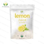 Lemon Powder - Manufacturer - 100% Natural Organic Lemon Juice Extract Powder Certified