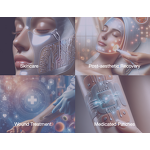 Microcurrent Fabric Mask - Manufacturer - Skin Firming for Wrinkle Care Moisturizing