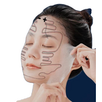 Microcurrent Facial Mask Cloth - Manufacturer - Single Layer for Anti-aging Rejuvenation