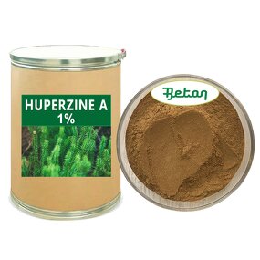 Huperzia Serrate Extract - Manufacturer - 1% Huperzine-A HPLC CAS 102518-79-6 Brown Powder