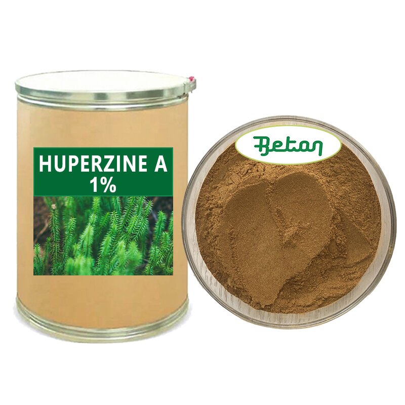 Huperzia Serrate Extract - Manufacturer - 1% Huperzine-A HPLC CAS 102518-79-6 Brown Powder