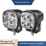 Car LED Spotlight - Manufacturer - Four-Leaf Clover 4-Lens Waterproof for Car Motorcycle 1-Year Warranty