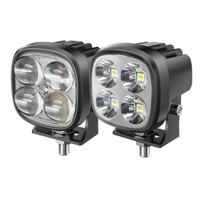 Car LED Spotlight - Manufacturer - Four-Leaf Clover 4-Lens Waterproof for Car Motorcycle 1-Year Warranty