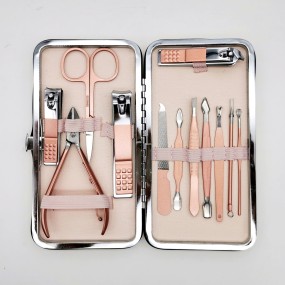Travel Manicure Set Manufacturer - 12pcs Top Quality Wholesale