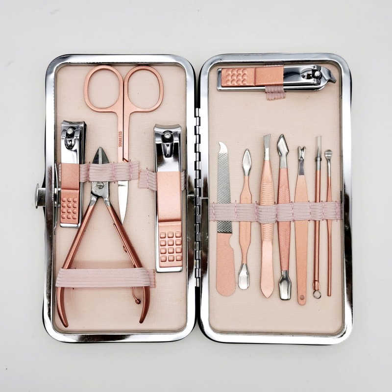 Travel Manicure Set Manufacturer - 12pcs Top Quality Wholesale