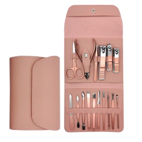 Nail Beauty Tools Supplier - 16pcs Travel Manicure Set