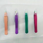 眼部镊子套装工厂-4件轻便修剪