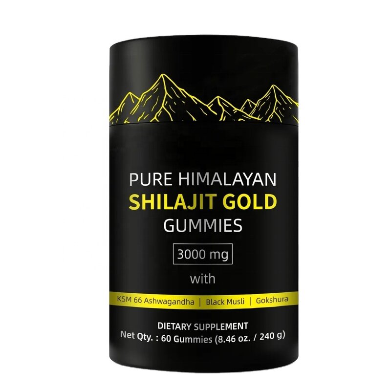 Shilajit Gummies Manufacturer - Pure Resin 3000mg with Fulvic Acid