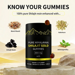 Shilajit Gummies Manufacturer - Pure Resin 3000mg with Fulvic Acid