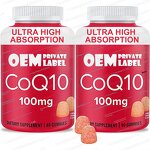 CoQ10 Soft Candy - Manufacturer - Custom Bullet Gummies Wholesale Cross-Border Coenzyme Q10