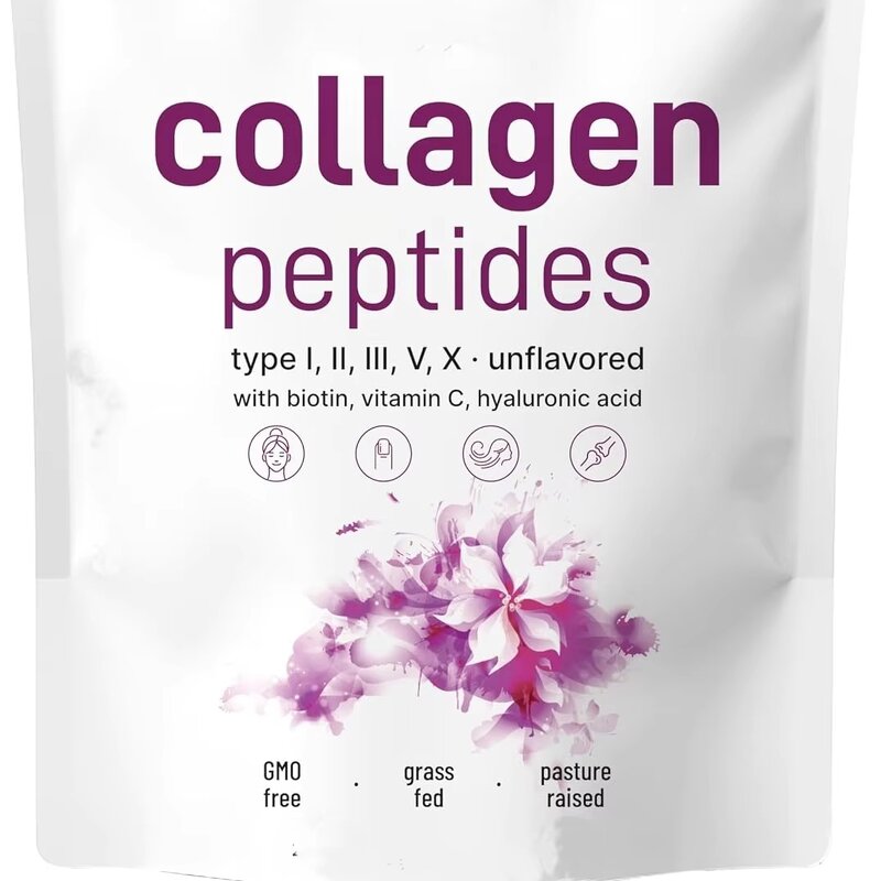 Bovine Collagen Powder - Manufacturer - GMO/Dairy/Gluten-Free Food Grade Fish Bone Protein