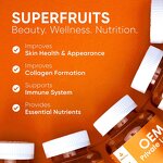 Superfruit Energy Gummy - Manufacturer - Adult Natural Fruit Taste Multivitamin Mineral
