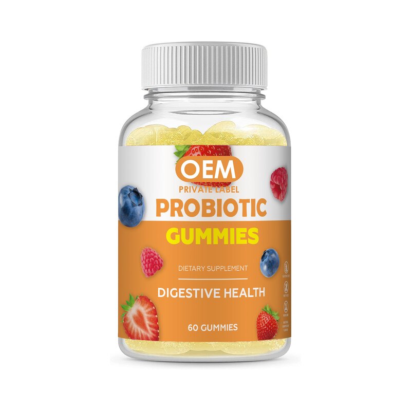 Probiotic Vitamin Gummy - Manufacturer - Adult Fruit Flavor Gastrointestinal Digestion Support