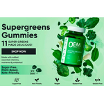 Chlorophyll SuperGreens Gummy - Manufacturer - Custom Vegan Adult Vitamin Beauty Healthcare