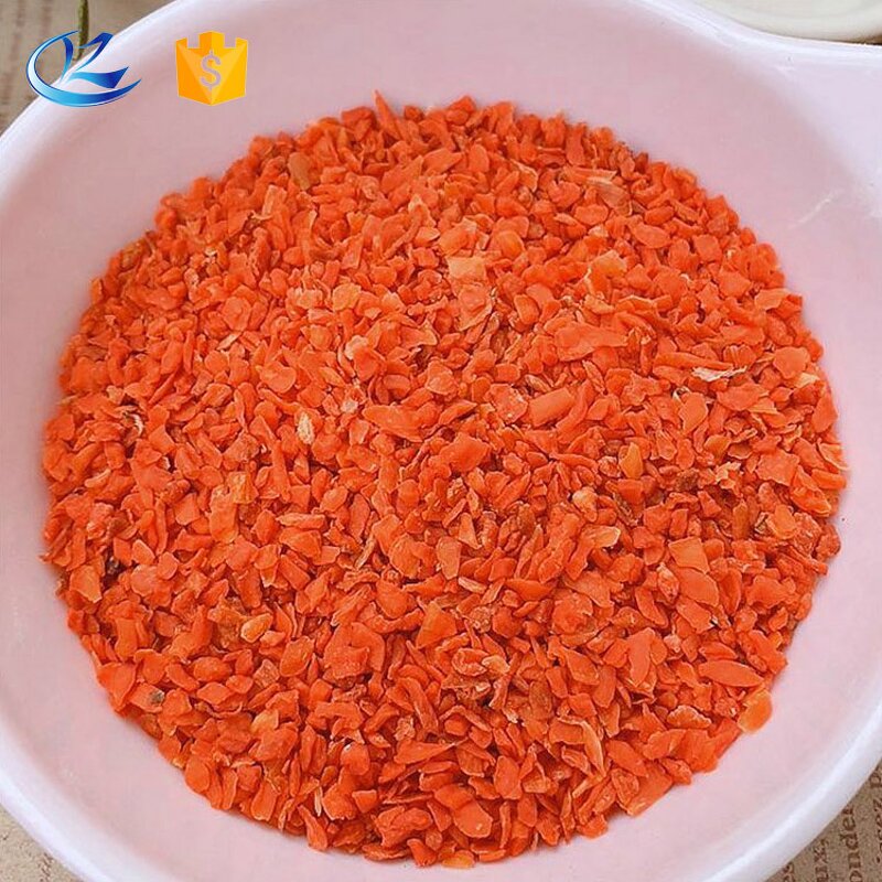 Carrot Flakes Manufacturer - Air-Dried Whole & Diced Cubes
