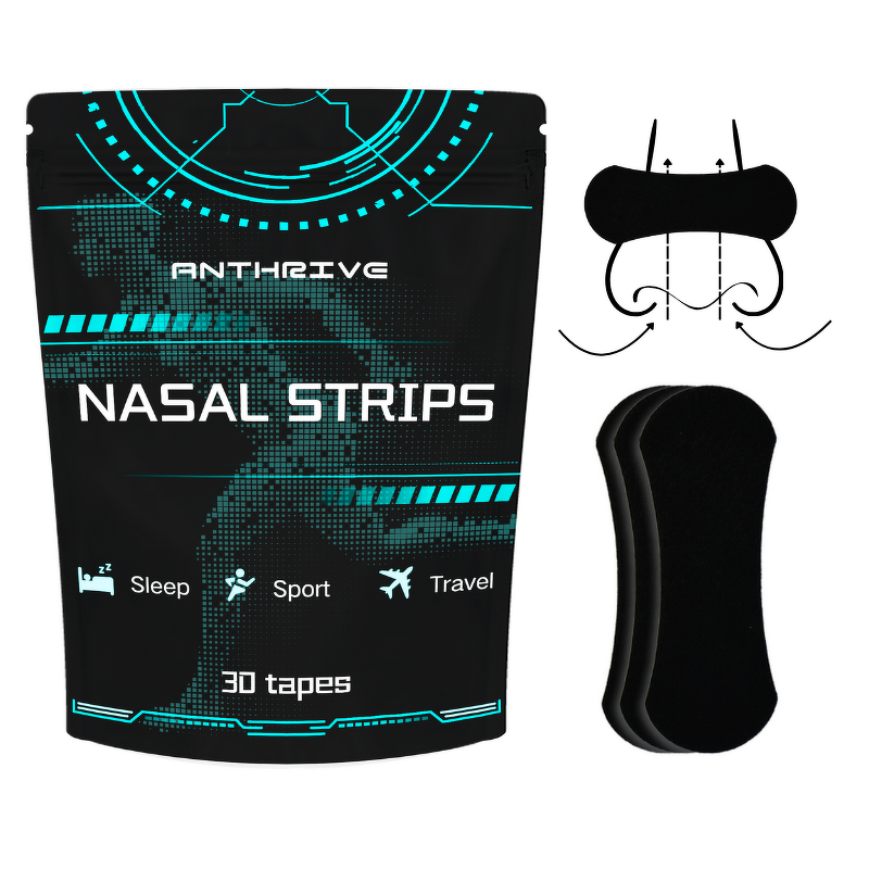 Nasal Strips Manufacturer - Anthrive 2024 Hot Sale Custom Package Sleep Strips Nose Extra Strength Congestion Breathing for Snoring