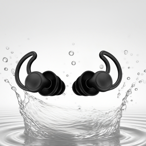 Earplugs Manufacturer - Anthrive Noise Reduction Reusable Washable Soft Silicone Swimming with WaterProof Hearing Protection