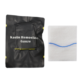 Hemostatic Gauze Manufacturer - Anthrive Medical Tactical Emergency First Aid Trauma Combat Compress Z-Folded Kaolin