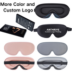3D Sleep Eye Mask Manufacturer - Anthrive Ice Silk 3 Colors for Side Sleeper Blackout for Sleeping Night Blindfold for Men Women