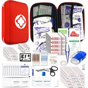 First-Aid Kit Manufacturer - Anthrive Medical Mini EVA Waterproof Car Emergency for Camping Hiking Home Travel