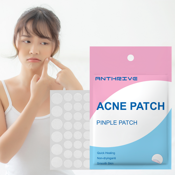 Acne Patch Manufacturer - Anthrive Wholesale Different Sizes Circle 12 18 20 24 30 36dots Hydrocolloid Pimple for Skin Care