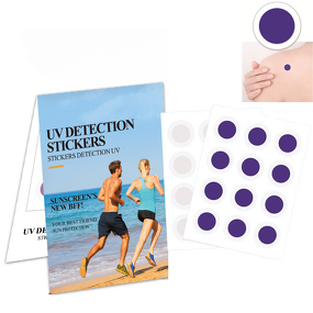 UV Detection Stickers Manufacturer - Anthrive 5 Sheet 60 Patches Spot Protection Detecting Sunscreen Reminder Uv Sticker Patch for Sunscreen