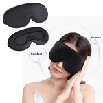 3D Sleep Eye Mask Manufacturer - Anthrive Ice Silk 3 Colors for Side Sleeper Blackout for Sleeping Night Blindfold for Men Women