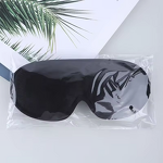 Sleep Mask Manufacturer - Anthrive Custom Logo 3D 100% Shades Night Sleeping Cover Ice Silk for Travel Blackout Blindfold