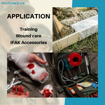 Gauze Bandage Manufacturer - Anthrive OEM Medical Disposable White 100% Cotton Emergency Breathable Sterile Fluff Kerlix Wound Z Fold Compressed