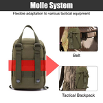 Trauma First Aid Kit Manufacturer - Anthrive Hunting Portable IFAK Tactical Green Molle Pouch Carry Bag Survival Medical Bag