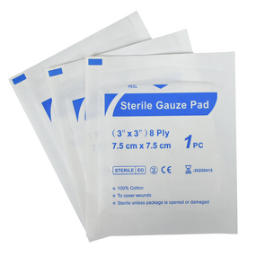 Gauze Pads Manufacturer - Anthrive 7.5x7.5cm 8ply Medical Sterile 100% Cotton Absorbent Hemostatic Sponges Swabs