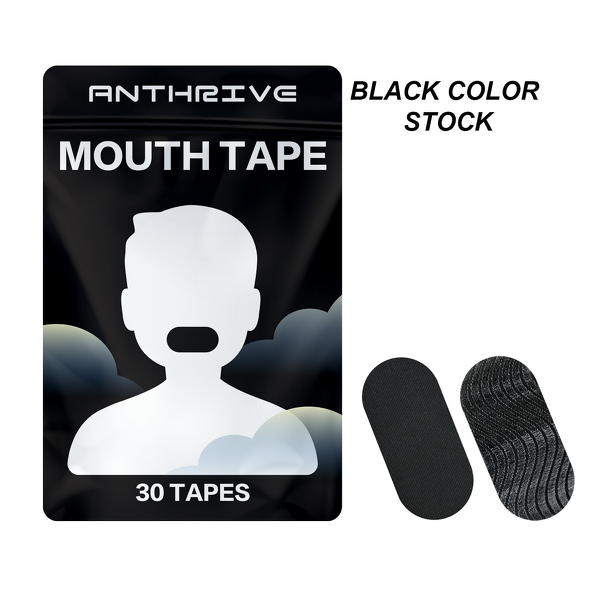 Mouth Tape Manufacturer - Anthrive Stock Hypoallergenic Latex Free Bamboo Cotton Silk Sticker Anti Snoring Sleep Strips for Sleeping