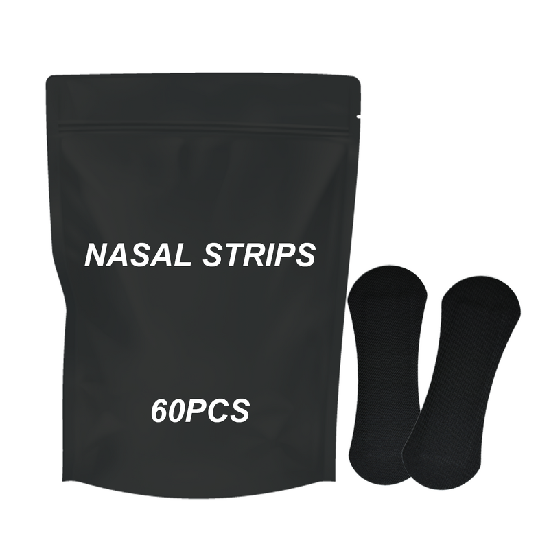 Nasal Strips Manufacturer - Anthrive Custom Logo Drug-Free Clear Nose Tape Stop Snoring Strips Sleep Better Breath Anti Snoring for Sleeping