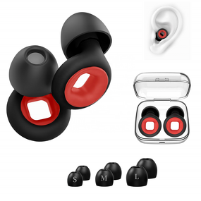 Earplugs Manufacturer - Anthrive Reusable Silicone Noise Cancelling Super Soft Sleep for Swimming Ear Protection Noise Reduction