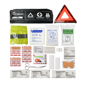 First Aid Bag Manufacturer - Anthrive Custom Logo Printed Emergency Medical Supplies Health Care Medical Vehicle Survival for Car DIN 13164