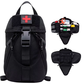 IFAK Pouch Manufacturer - Anthrive Hunting Professional Molle Rip Away EMT Emergency Trauma Bag Tactical First Aid for Outdoor Hiking