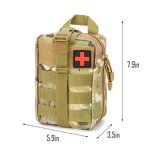 IFAK Pouch Manufacturer - Anthrive Customized Medical Survival Kit Molle Trauma Tactical Bag Medical Emergency First Aid Kit