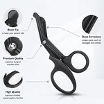 Bandage Scissor Manufacturer - Anthrive 6 7.5 Inch Stainless Steel Premium Medical Emergency First Aid EMT Trauma Shears