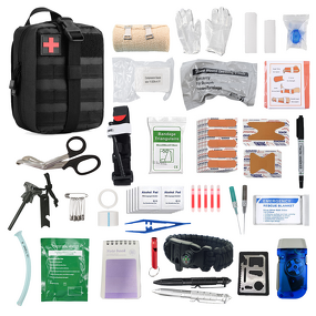 Tactical First Aid Kit Manufacturer - Anthrive Customize Medical EMT Molle Trauma Survival Emergency Bag Individual IFAK