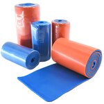 Splint Manufacturer - Anthrive 36" Rolled Lightweight Reusable Orange Blue First Aid Roll Aluminum Hand Foot Ankle Arm for Leg