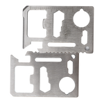 Survival Card Tool Manufacturer - Anthrive Factory Direct Multipurpose Pocket Portable Multifunction Metal Credit Card Stainless Steel Camping Hiking
