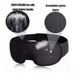 Sleep Mask Manufacturer - Anthrive Custom 3D 100% Light Block Out Silk Memory Foam Comfortable Breathable for Sleeping