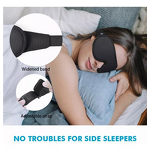 3D Sleeping Eye Mask Manufacturer - Anthrive New Comfortable 100% Blackout 3D Contoured Memory Foam Travel for Men Women