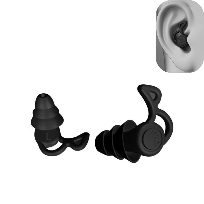 Earplugs Manufacturer - Anthrive High Fidelity Reusable Silicone for Music Sleep Swimming Concerts Noise Cancelling Hearing Protection