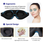Sleeping Mask Manufacturer - Anthrive 3D Block Out Light for Sleeping Comfort Eye Shades for Travel Nap Blindfold