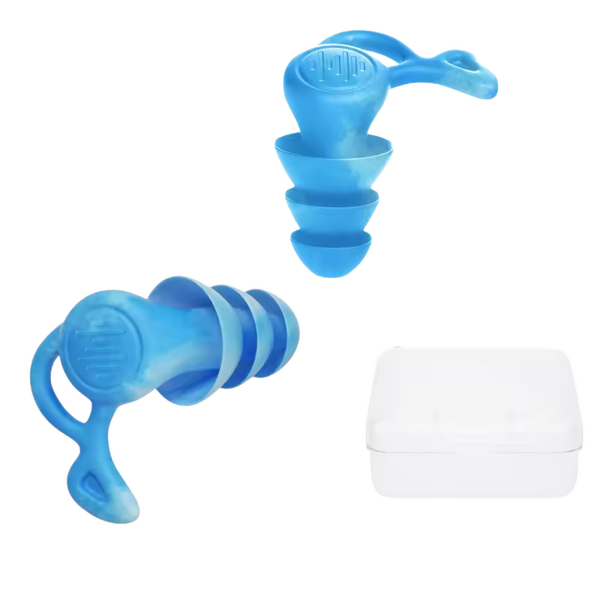 Earplugs Manufacturer - Anthrive Skin-Friendly Reusable Silicone Shark Fin Hearing Protection Noise Cancelling Sleep Waterproof Ear