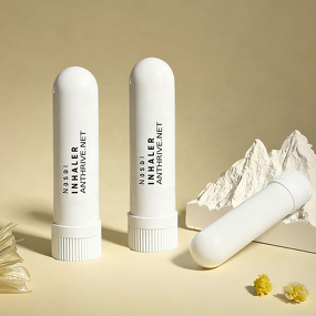 Nasal Stick Manufacturer - Anthrive OEM Private Label Portable with Peppermint Essential Oil Natural Aromatherapy Inhaler for Easy Breathing