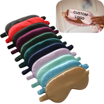 Sleep Mask Manufacturer - Anthrive 2025 Wholesale Custom Logo Satin Silk Eye Cover Eyemask Sleeping Night Eye Shade with Elastic Strap