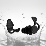 Earplugs Manufacturer - Anthrive Skin-Friendly Reusable Silicone Shark Fin Hearing Protection Noise Cancelling Sleep Waterproof Ear